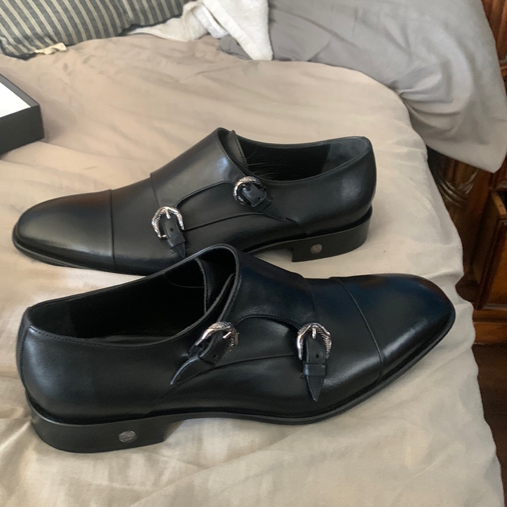 Roberto cavali Monk Strap shoes made in Italy.